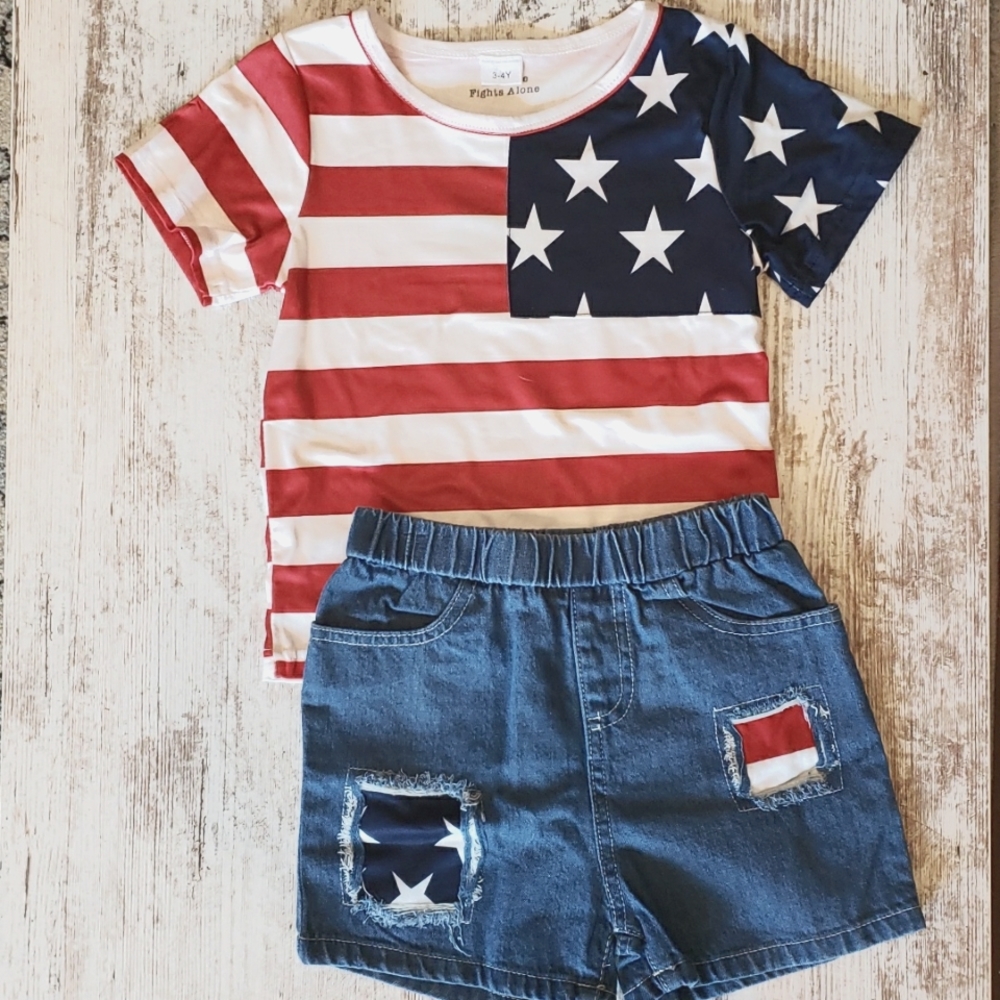 Boy's USA Outfit